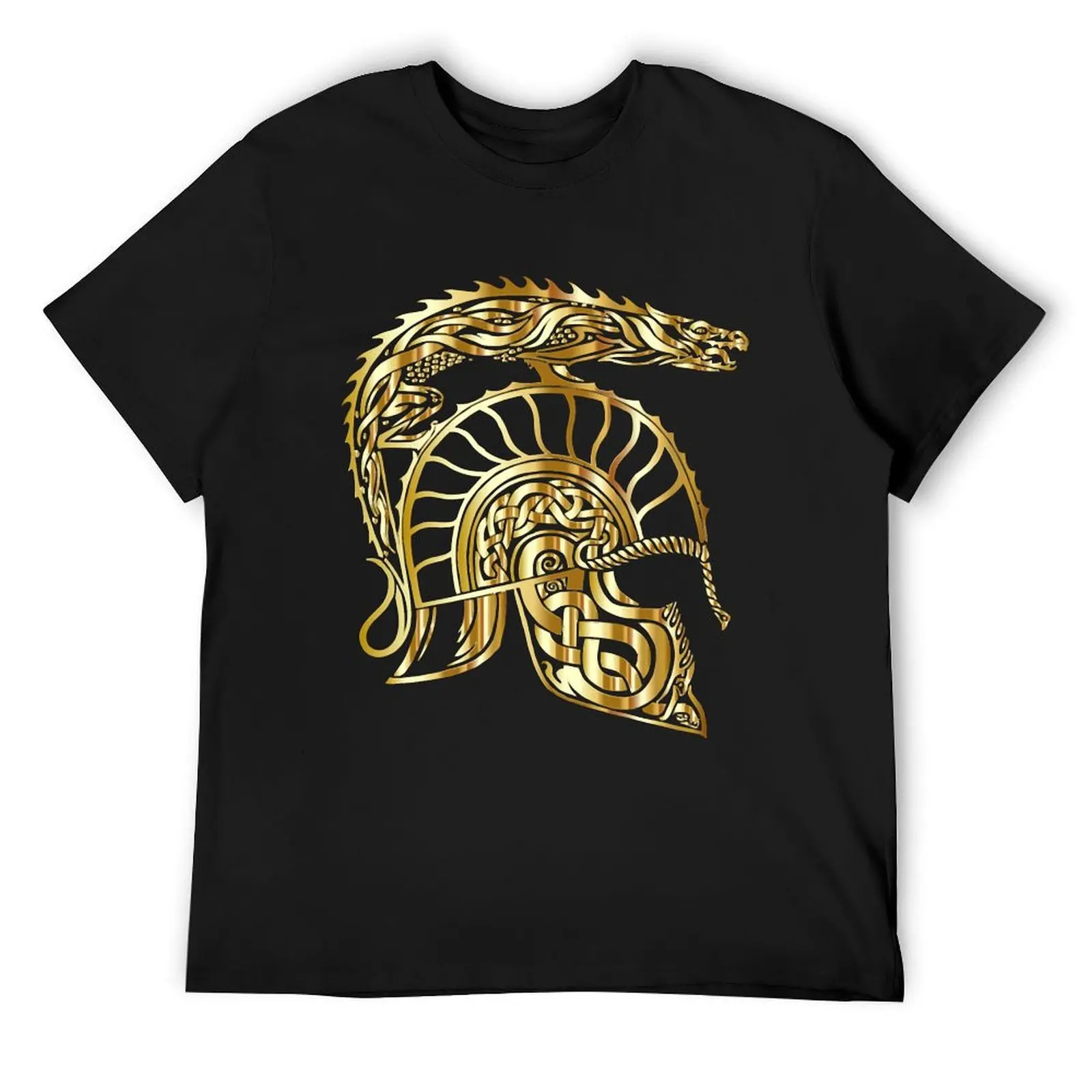 Children Of Hurin Dragon Helm Gold No Background T-Shirt shirts graphic tees quick-drying t shirts for men pack