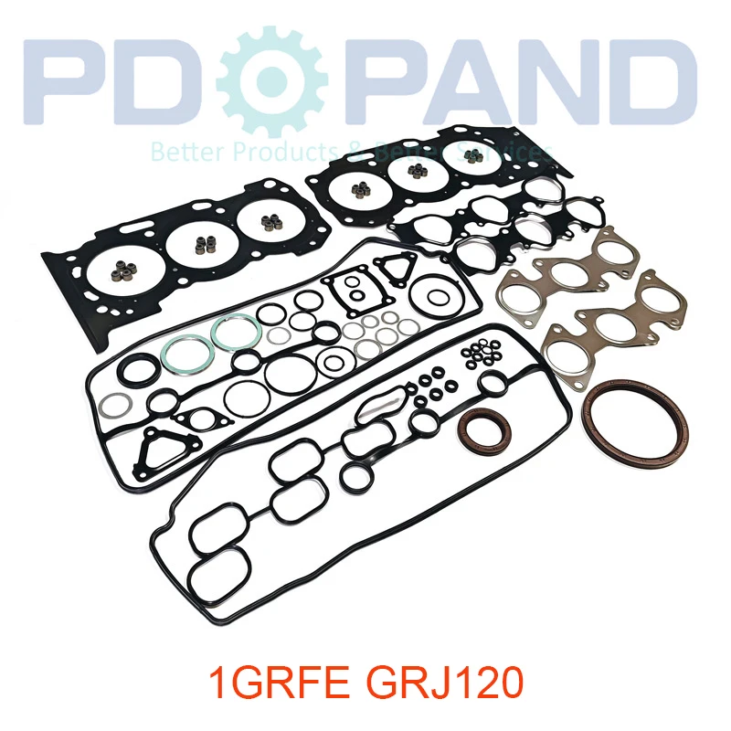 

1GRFE V6 4.0L подходит для Toyota FJ LAND CRUISER PRADO FORTUNER 4RUNNER HILUX GRJ120 GRJ150 комплект прокладок головки блока цилиндров для ремонта двигателя
