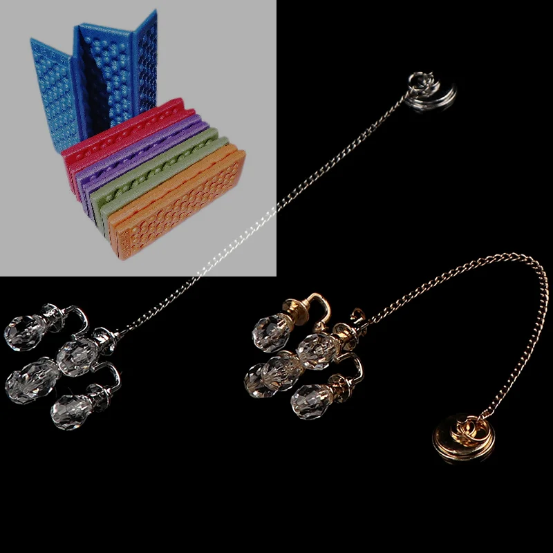 1Pc New 1:12 Dollhouse Miniature Lamp Chandelier Mini Ceiling Light For Doll House Decor