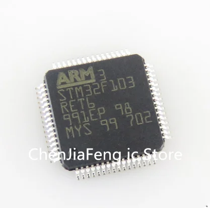 2PCS~100PCS/LOT  STM32F103RET6  QFP-64  New original