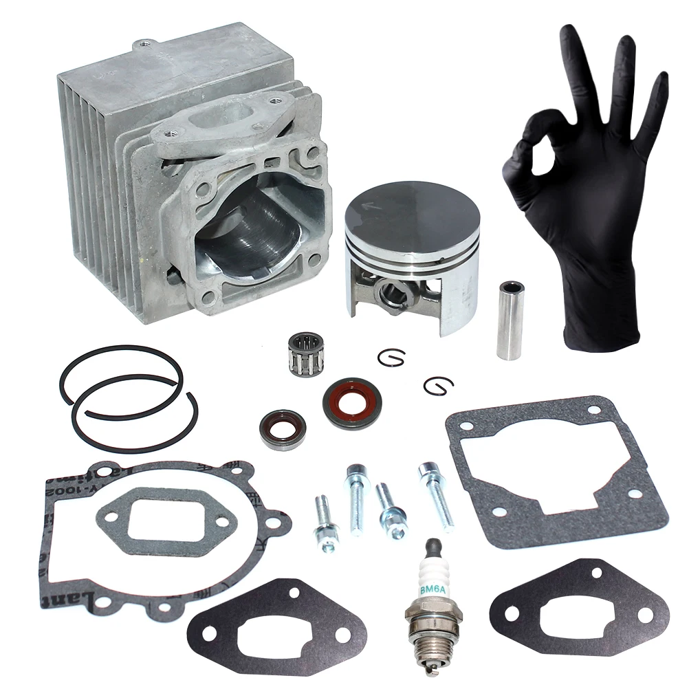 Cylinder Piston Kit Gasket Spark Plug for Stihl  BR320 BR320L SR320 BR340 BR340L BR380 BR400 BR420 BR420C SR400 SR340 SR420