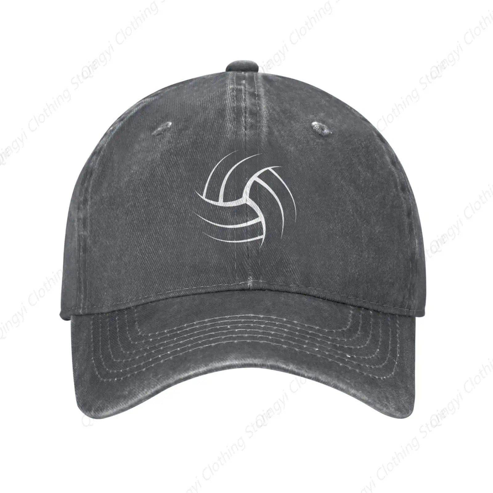 Volleyball Baseball Cap Unisex-Adult Soft Trucker Hat Adjustable Hat Vintage  Caps Deep Heather