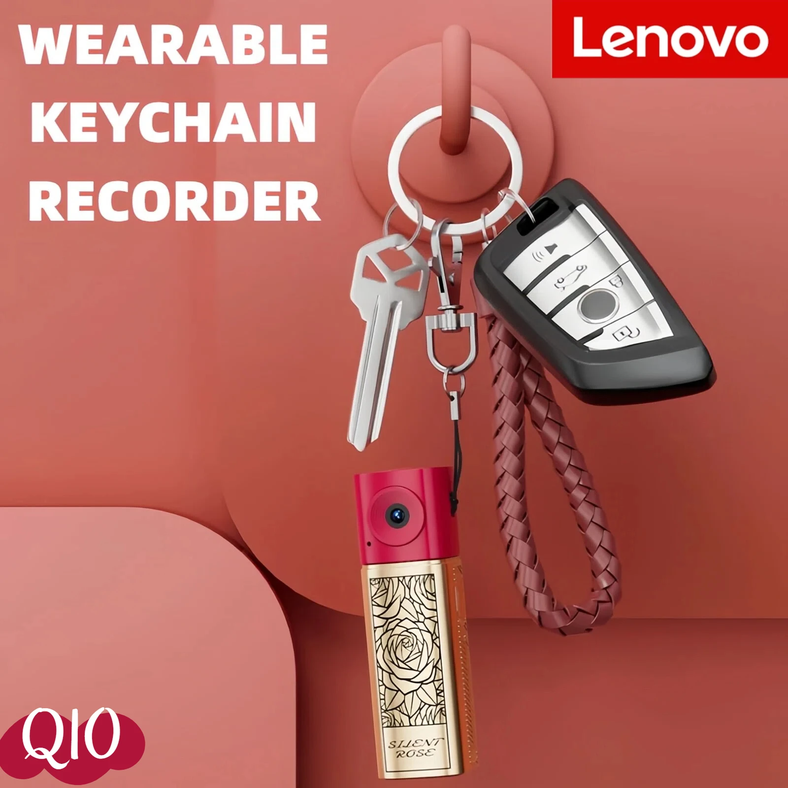 

Lenovo G10 Lipstick Thumb Mini Camera 2K HD Portable Sports Camcorder Students Outdoor Photography Video Vlog For Gift 2026 NEW