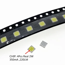 50-1000PCS 2W 6V 3V 1W 350mA 3535 SMD LED Replace LG Innotek  LCD TV Back Light Beads TV Backlight Diode Repair Application