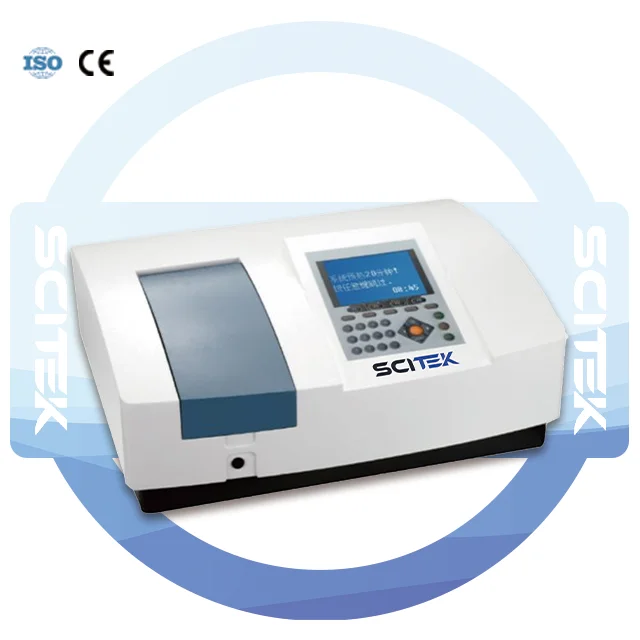 SCITEK UV-VIS مقياس الطيف الضوئي لمعالجة البيانات بالكمبيوتر الصغير #6