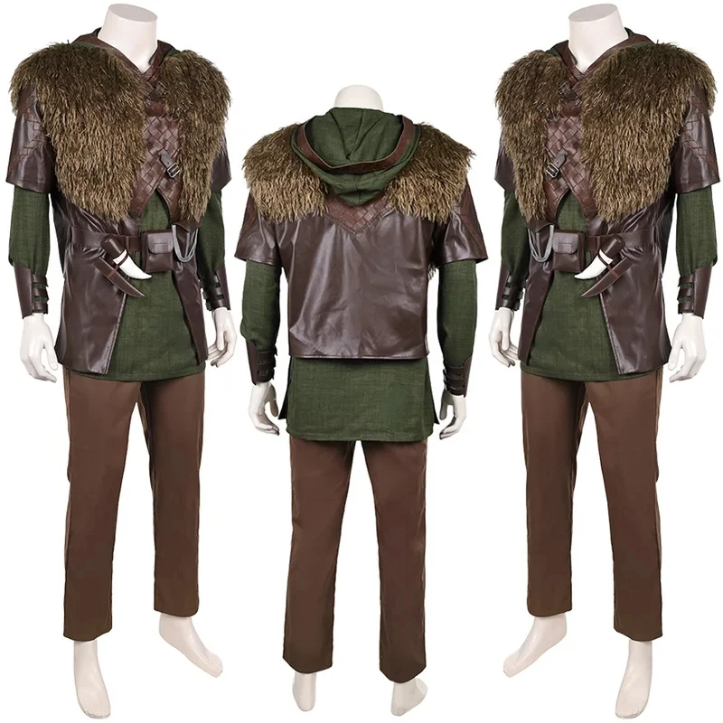 

OPGladiator Hiccup Cosplay Fantasy Clothing Helmet 2025 Movie How Train Dragon Costume Disguise Adult Men Roleplay Party 8f5d][