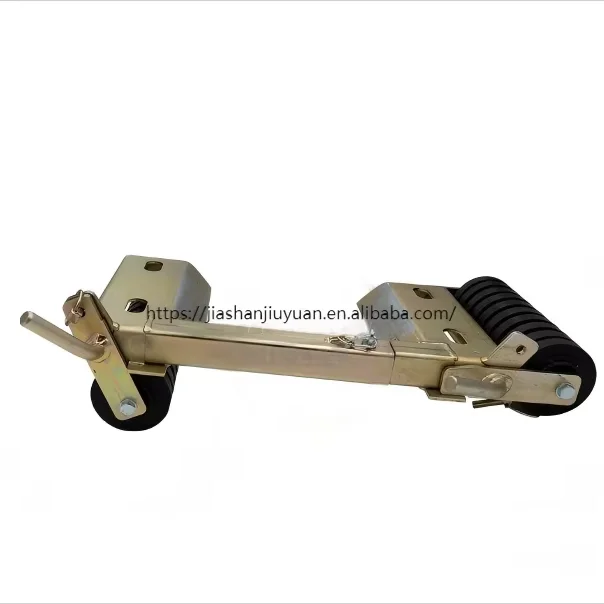 

Best Selling Customizable Logo Loading Roller Wheel Dolly-JJPT Lift Vehicle Wheel Dolly For Car Tire Tow Truck Rescue Service