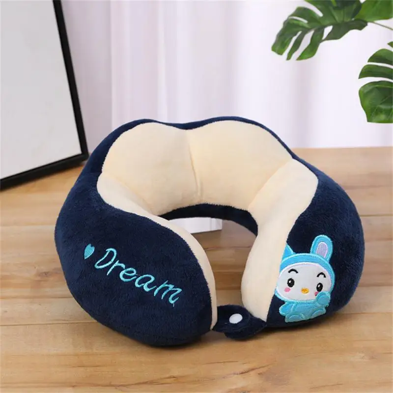 Household Neck Protection Detachable Washable Neck Pillow U-Shaped Pillow Cute Headrest Pillow Neck Car Sleeping Pillow