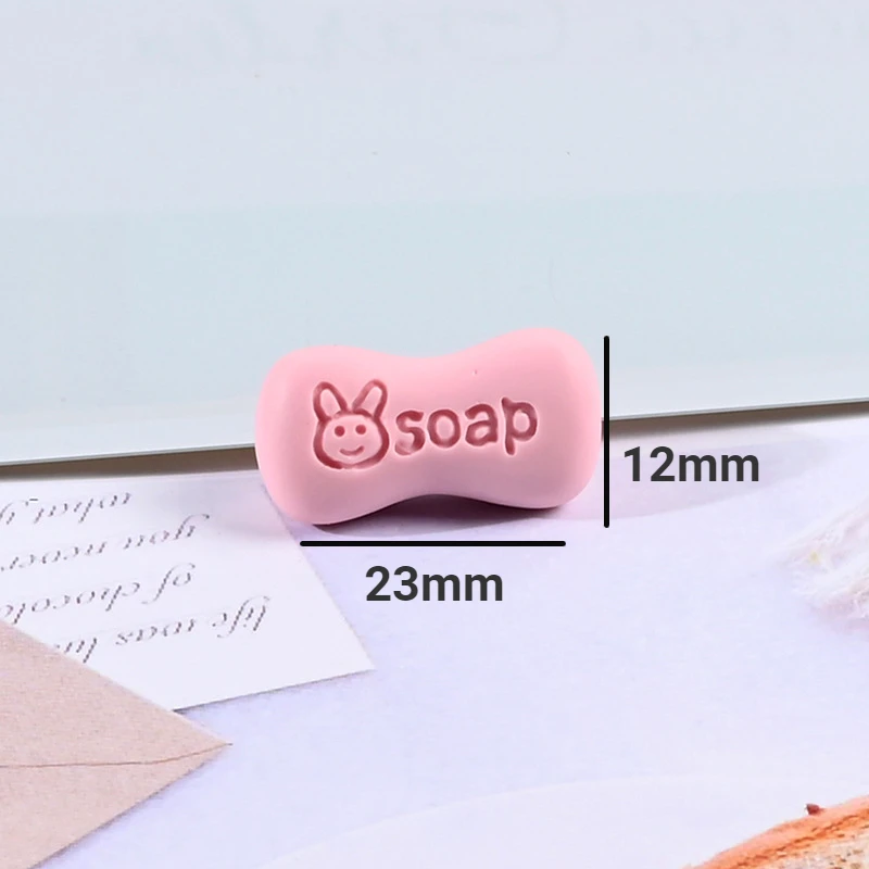 10 Stücke Simulation Seife Harz Cabochon Flatback DIY Schmuck Machen Puppenhaus Zubehör Scrapbooking Outil et Zubehör – Detail 10