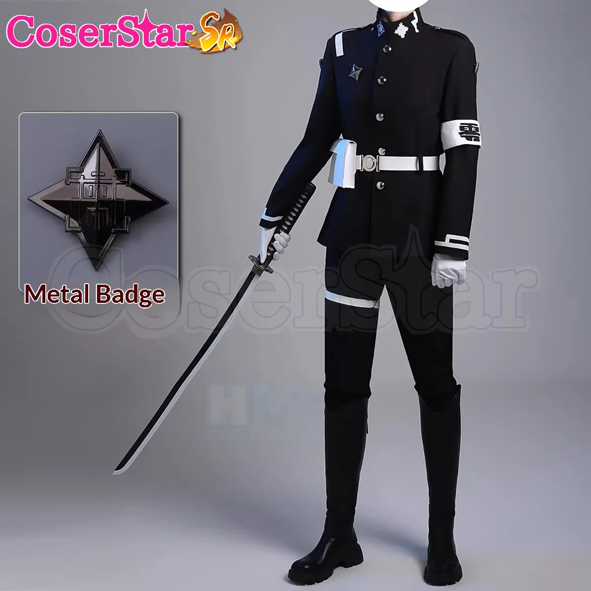 

CoserStar-SR Game The Hundred Line: Last Defense Academy Sumino Takumi Косплей Костюм Наряд Карнавальный комикс Униформа для ролевых игр