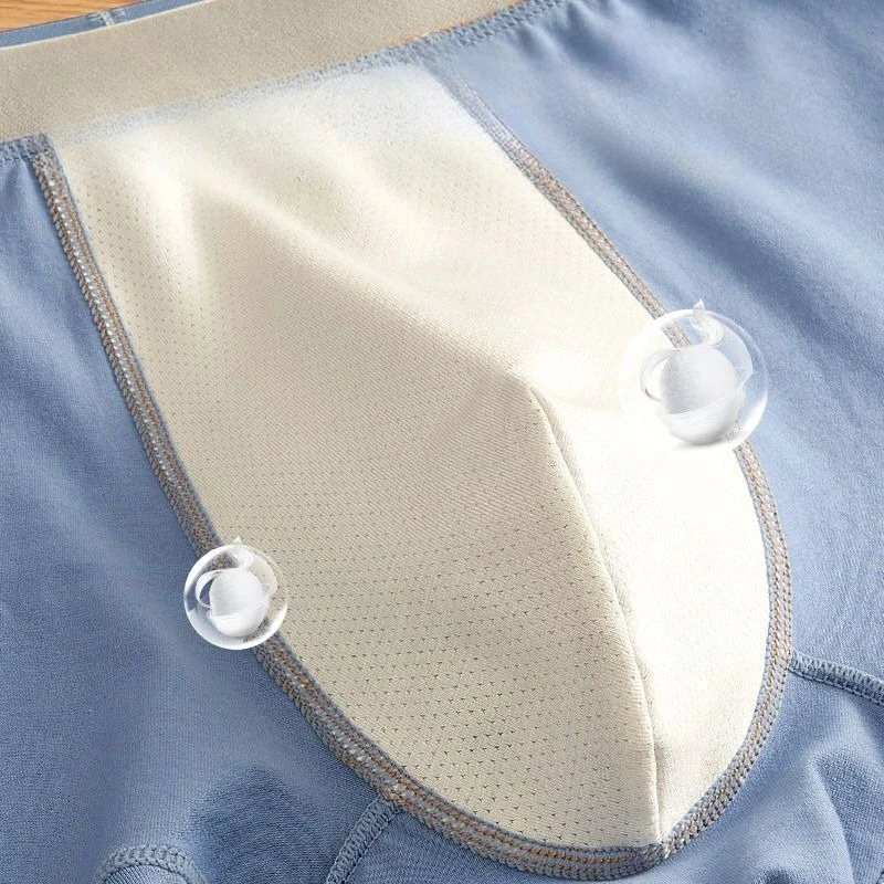 Men's Underwear Cotton Antibacterial Boxers Young Men's Boxers Boys Growth Period Shorts Head Comfortable and Breathable Shorts