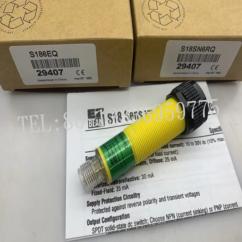 

Высокое качество S18SN6RQ S18SP6RQновый оригинальный датчик фотоэлектрического переключателя, гарантия один год
