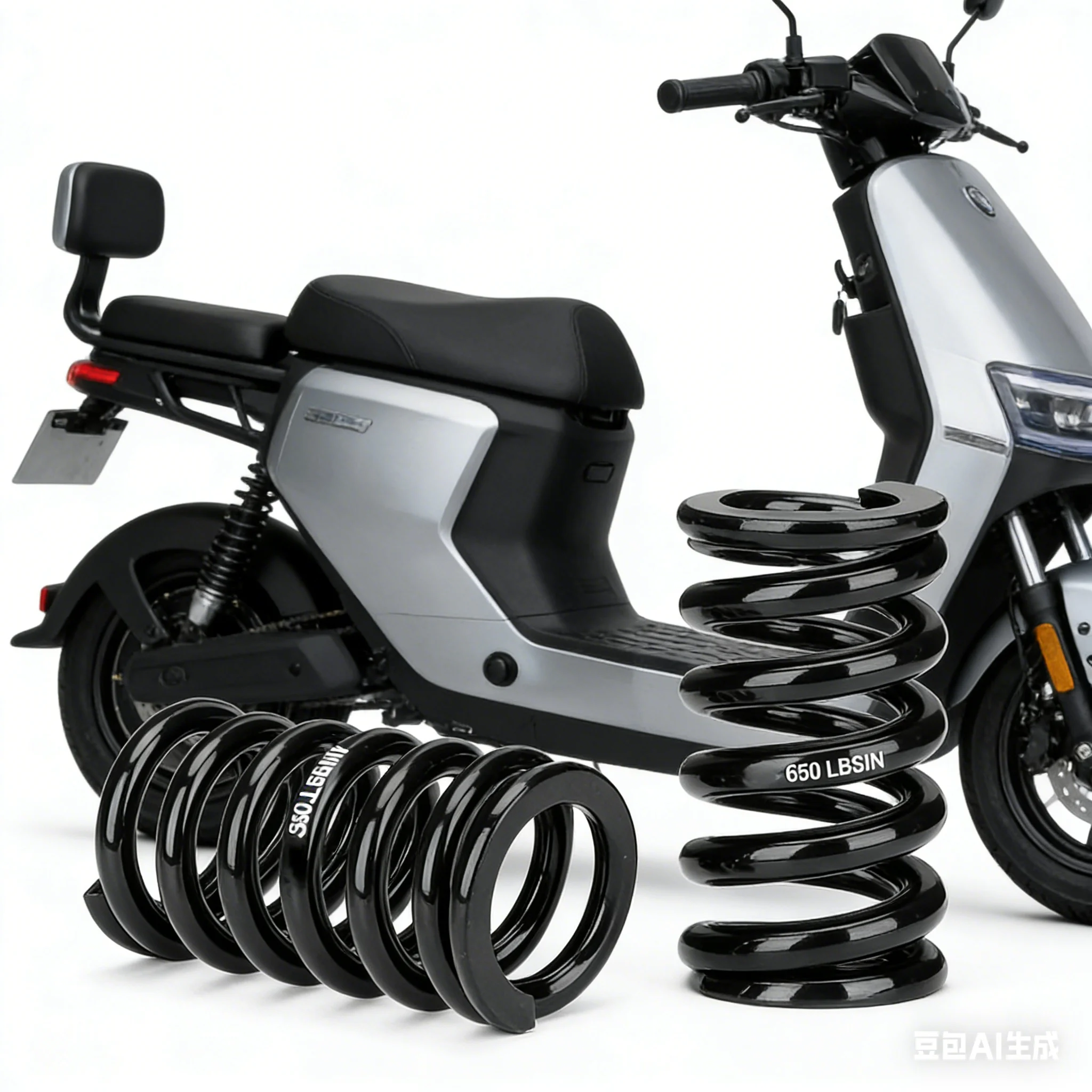 

Bike Rear Shock Absorber Spring 30mm 350-1000LBS 115/130/150/165/190/200MM SWI200 Spring Steels Bicycle Shock-absorbing Parts