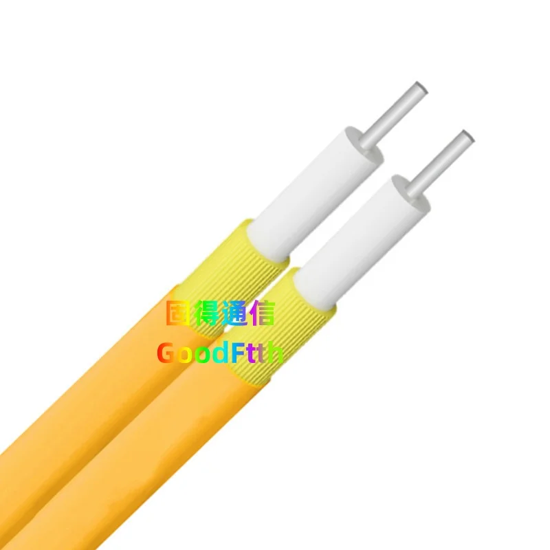 

Плотно буферный внутренний оптический кабель 2,8x5,7 мм, дуплексный молния, 1 км, 1000 метров GoodFtth