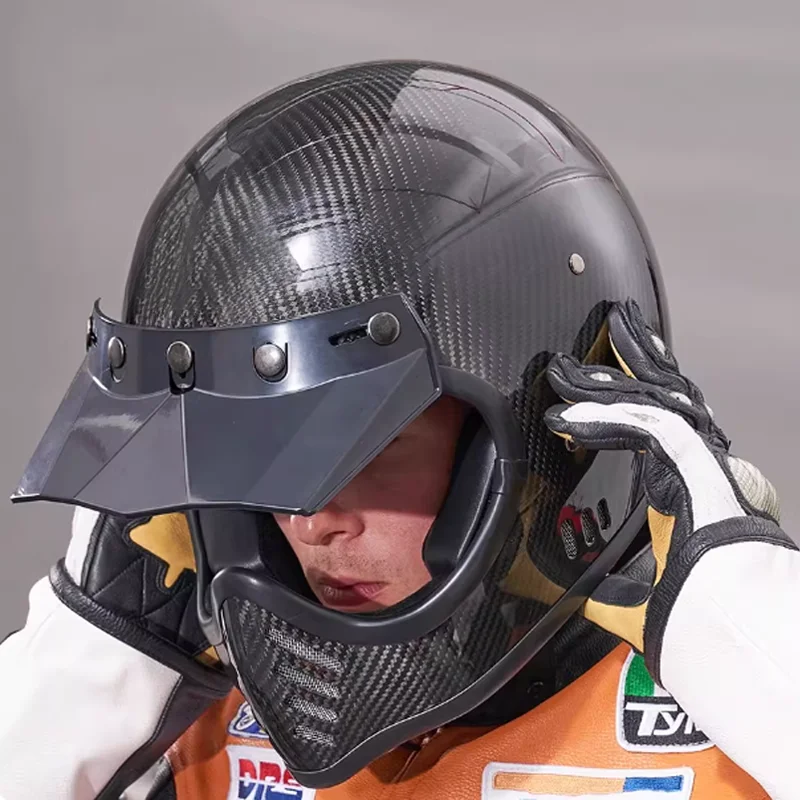 

Мотошлем JYT, новейшая ультралегкая модель из карбона, с полной защитой лица, сертифицирован DOT и ECE, с улучшенным аэродинамическим дизайном