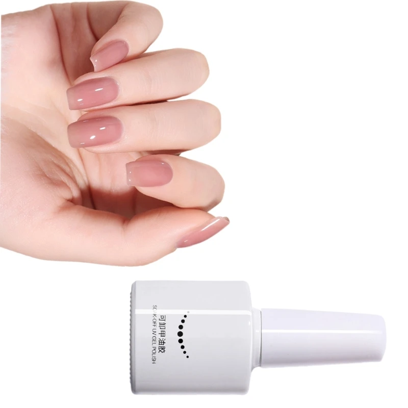 Pretty Jelly Gel Polish Spring Summer Crystal Glass Translucent Gel