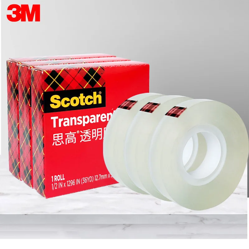 3M Tapes US Edition 3M Traceless Pack Tape Packing Tools Adhesive Tape 600Hundred Grid Test Tape 600P Ink Adhesion Test Tape 681