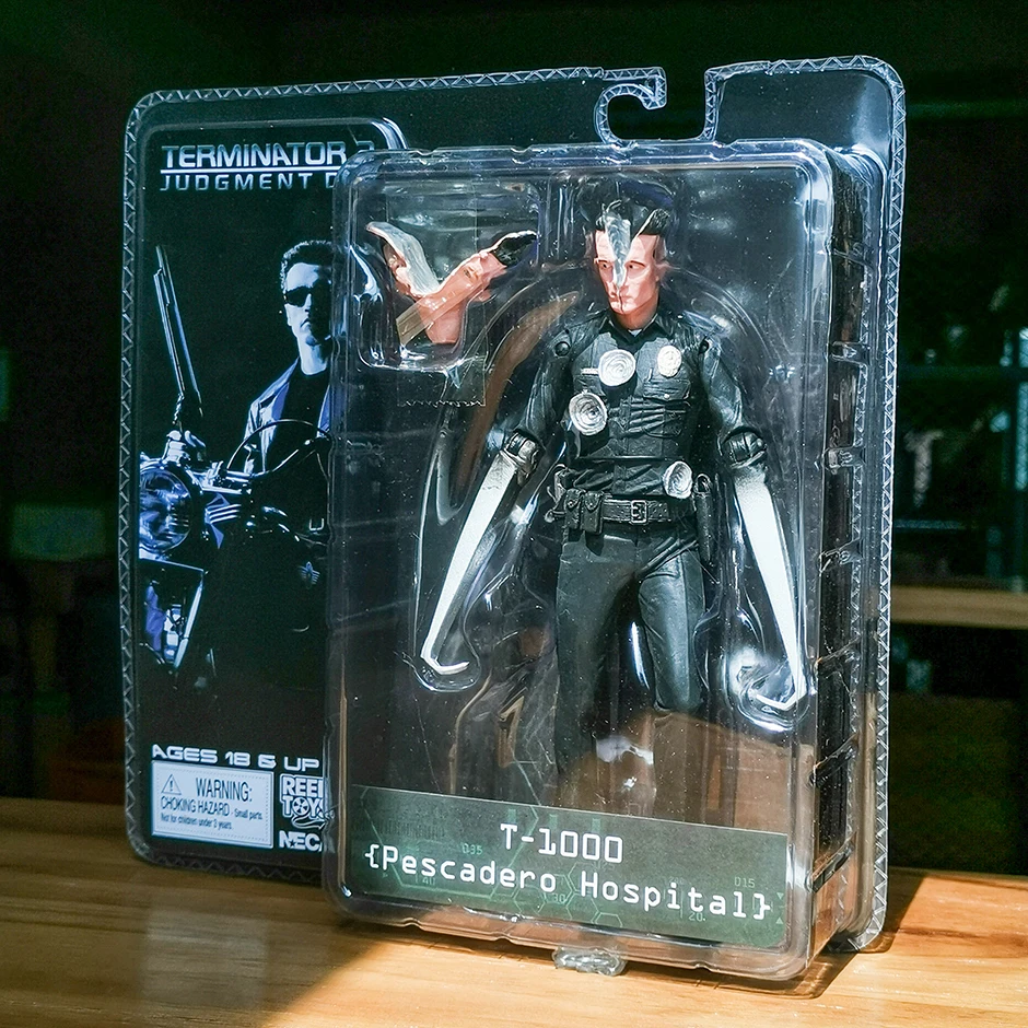 NECA The Terminator T-800 Steel Mill Action Figure modello eccellente giocattolo da collezione regalo