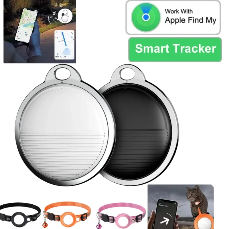 جهاز تتبع صغير لـ Apple Find My Key Smart Tag Child Finder Pet GPS Lost Tracker Smart Bluetooth Tracker لنظام IOS