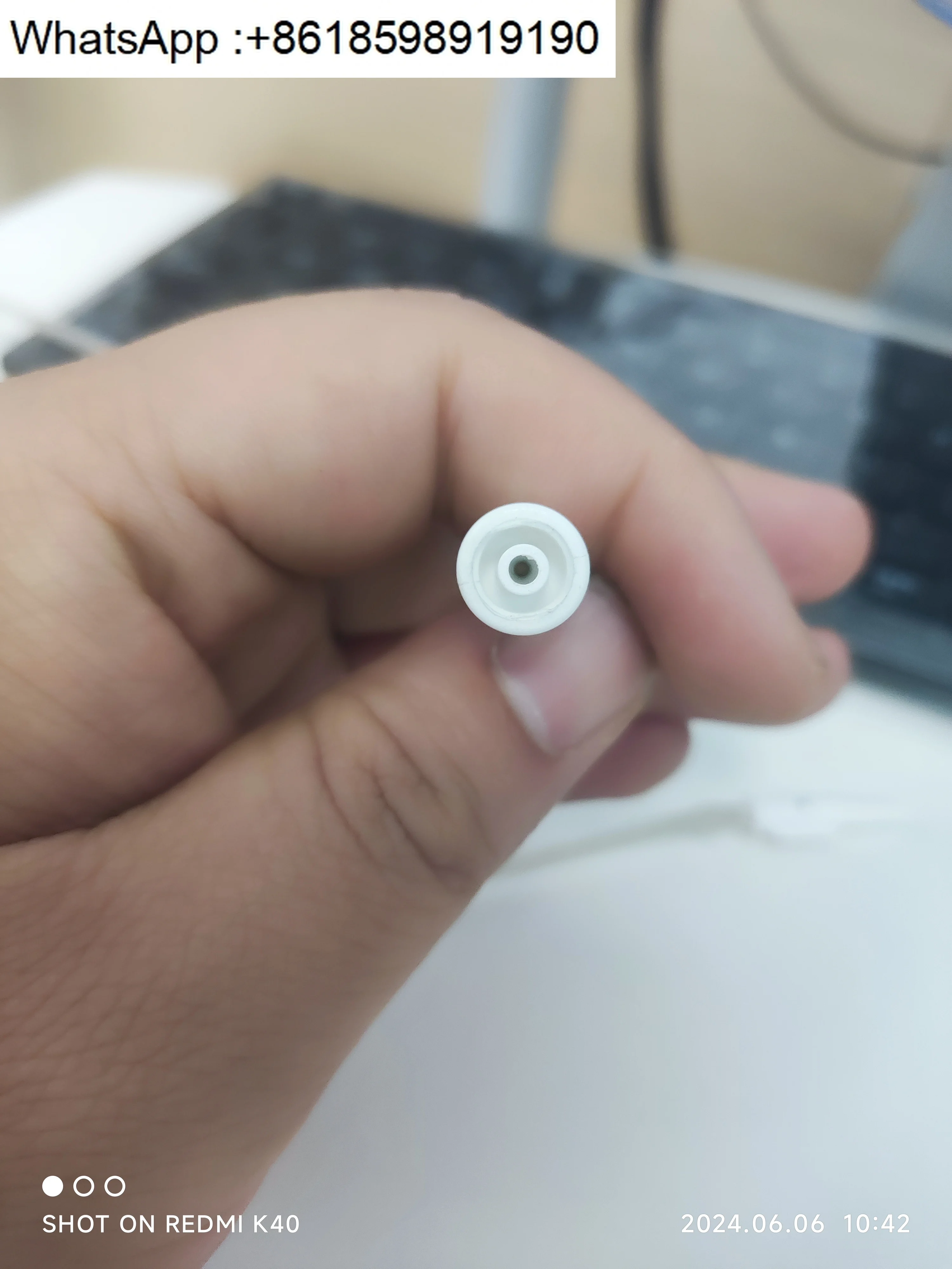 Jaeger función pulmonar tubo de muestreo tubo de calibración de aire nuevo importado original