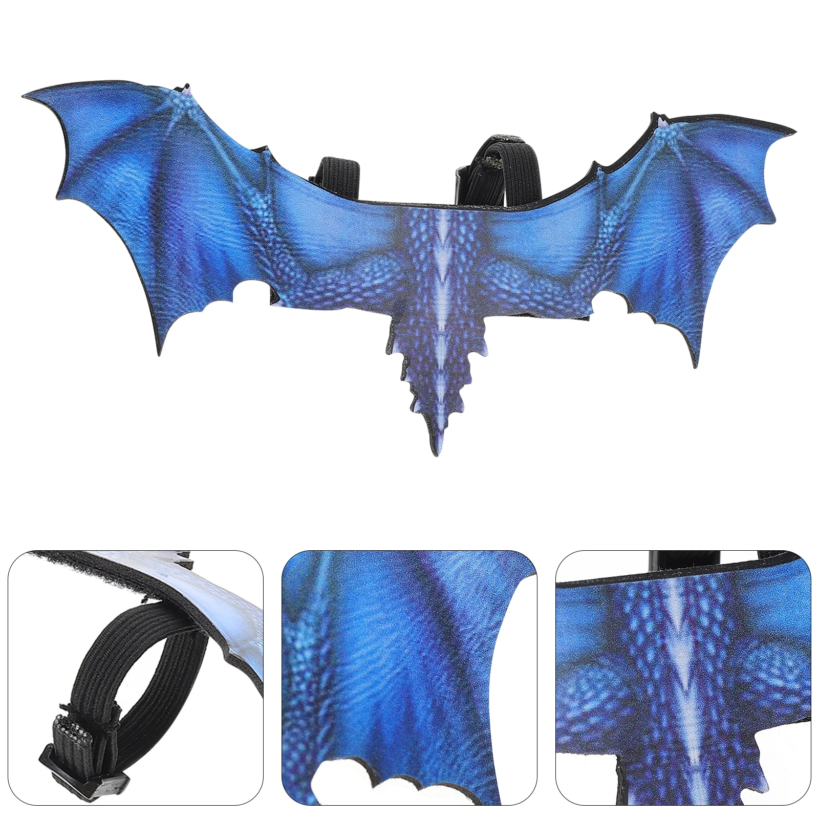 

Wing-Shaped Reptile Chest Strap Durable Adjustable Lightweight Harness Outdoor Training Vest for Lizards Bearded Dragons