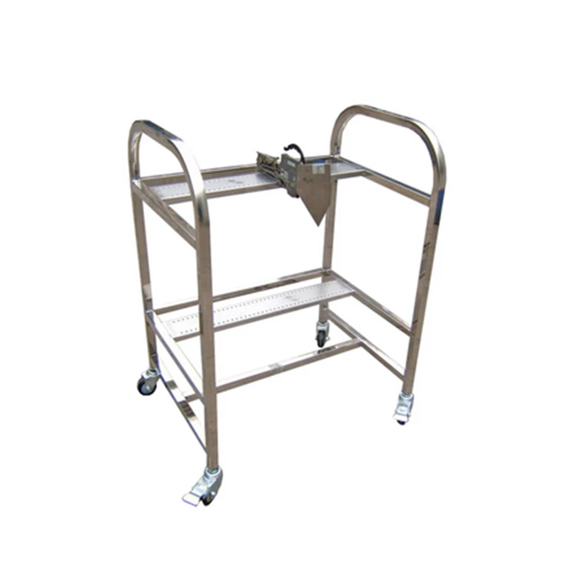 Hot Sale Stainless steel FUJI Feeder Storage Cart SMT Related YAMAHA Eletric Feeder Storage Cart CL Feeder Cart YX-50J