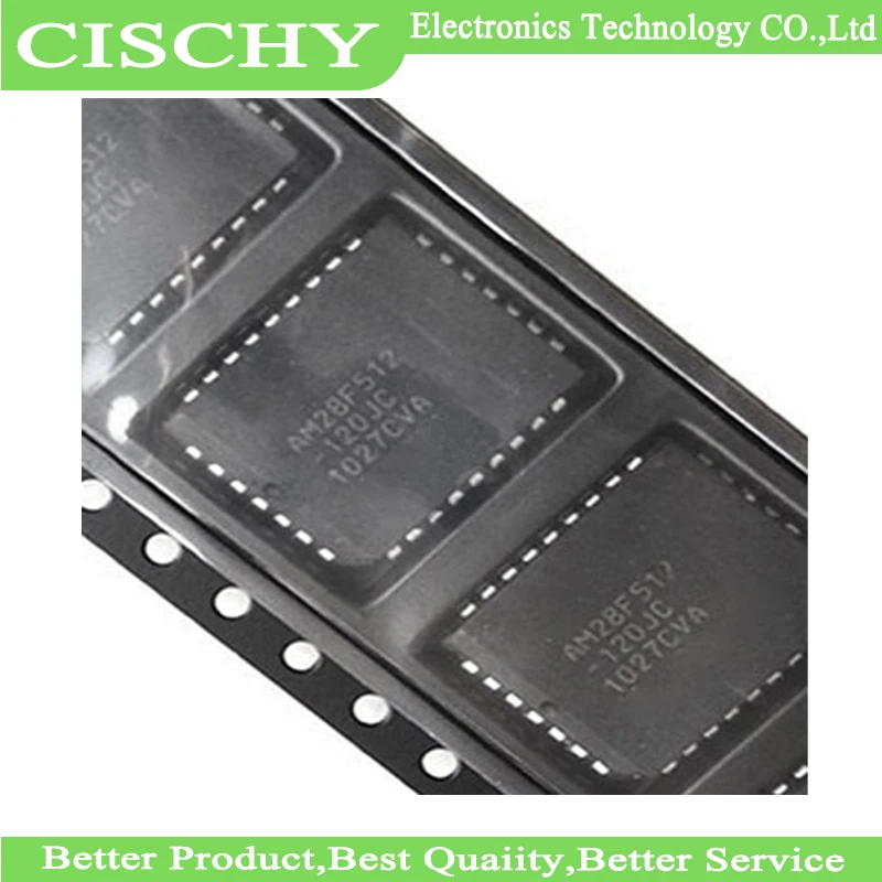 4 개/몫 AM28F512-120JC AM28F512-150JC AM28F512-90JC AM28F512-70JI-70JC AM28F512 28F512 PLCC-32