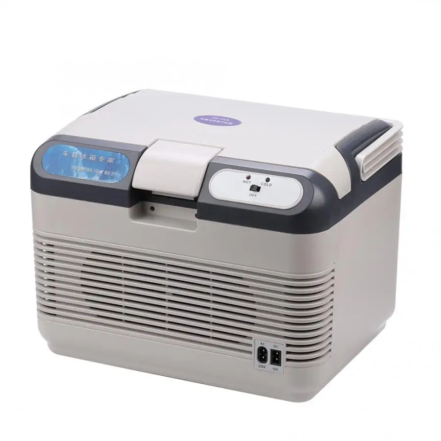 12L Thermoelectric Mini Fridge Refrigerator for Camping Portable DC 12V Car Fridge with LED Screen