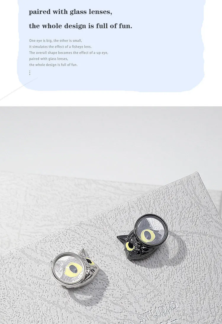 Curious Cat Stud Earrings 12 Curious Cat Stud Earrings S411229193d1340a18c0b89cf630c8dc0L