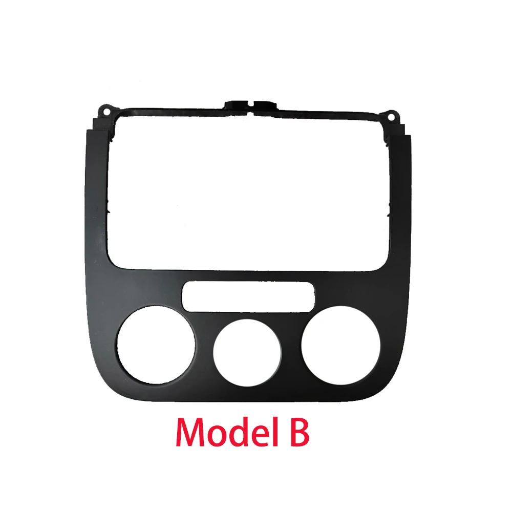 1K0858069H 1KD858069J 1KD858069 Climate Control Switch Panel Trim Black Radio Surround Trim for VW J.etta 2009 1K0 858 069H image 3