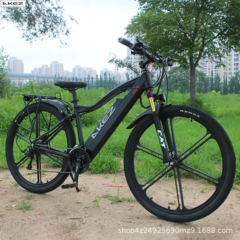 29 Inch Aluminum Alloy Electric Mountain Bike 48V 500W 13Ah Hidden Battery 27 Speed Power E MTB
