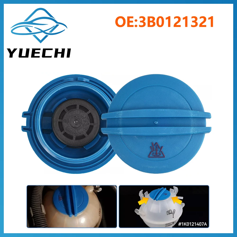 

1 шт. 3B0121321 крышка резервуара для расширения охлаждающей жидкости радиатора для Audi A3 A4 A6 VW Passat B5 Jetta Golf Eos Polo