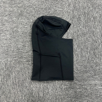 UrbanEdge Unisex Windproof Mask: Black UPF50+ Outdoor Shield for Streetwear & Multi-Sport Adventures