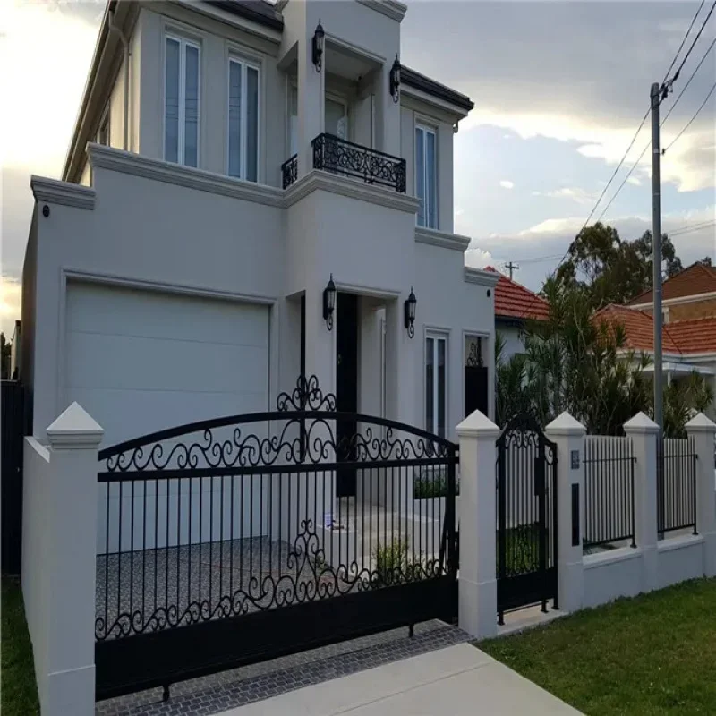 Luxurious Home Apartment Front Door Wrought Iron House Grill Designs Garden Gate