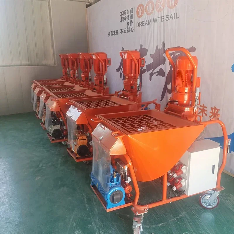 M9 Wall Putty Lime Spray Plaster And Gypsum Sand Cement Spraying Machine