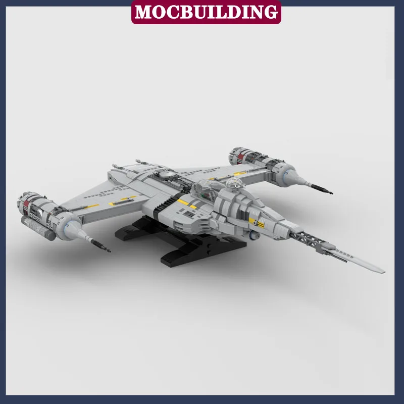 MOC Space Movie Starfighter Model Building Block Assembly N-1 Transport Aircraft UCS Collection Toy Gifts