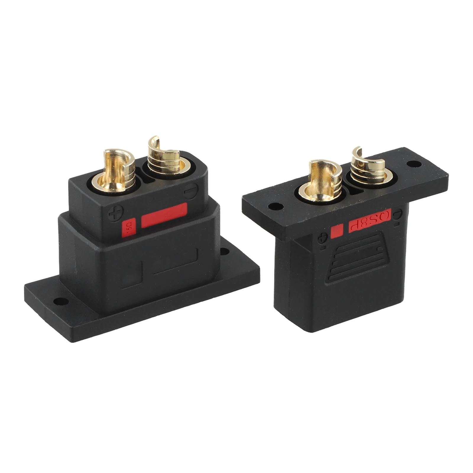 For Electric Battery Connectors QS8P S Male and Female 130 180A with Spark for proof Lock for Enhanced Safety and Performance