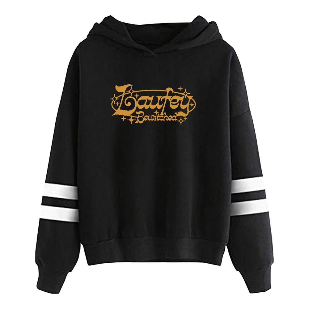 Laufey Cosmic Baby Merch Bewitched  Hoodie 2024 World Tour Pocketless Parallel Bars Sleeve Sweatshirts Men Women Fashion Clothes