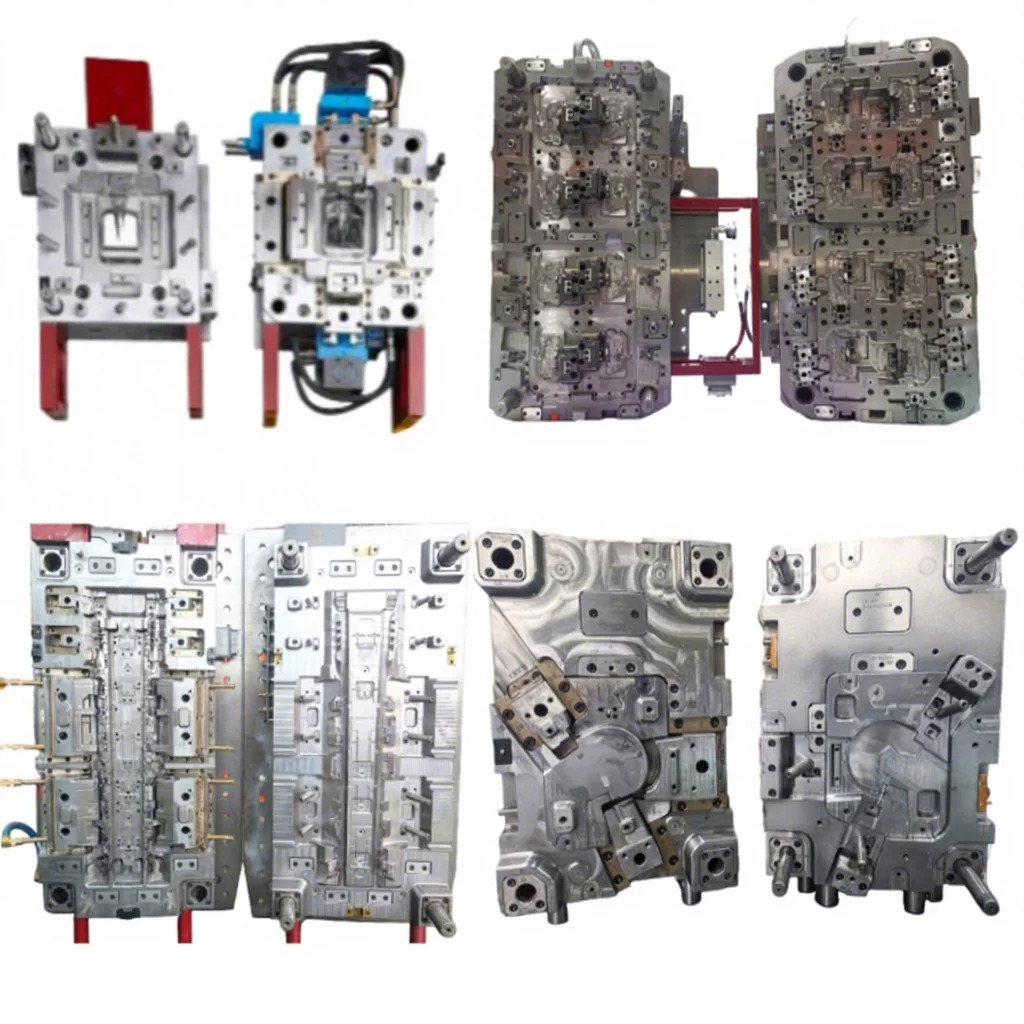 Moldes de Plástico para Herramientas Eléctricas, Moldeo por Sobreinyección de PA6, PA66GF30, PC, ABS, Fabricación de Moldes de Plástico