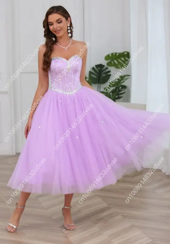 ผู้หญิง Sweetheart พรหมชุดชายาว Ball Gown Quinceanera ชุด