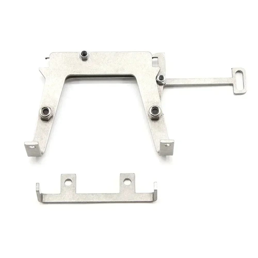 Stainless Steel Cab Lock Catch Assembly for TAMIYA 1/14 Scania Benz MAN Volvo RC Trailer Truck Tractor Car Spare Parts