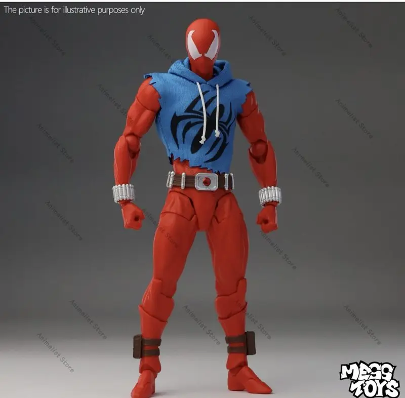 Nuevos juguetes de desorden figura de acción de araña escarlata pulpo Peter Parker Messtoys Spiderman vecino Anime Ko modelo Ct juguetes regalos
