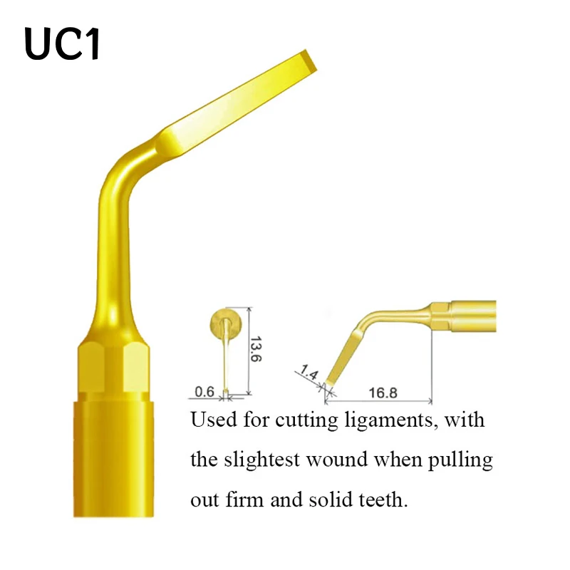 Dentale Piezochirurgie-Spitze für Mectron Woodpecker Sinus-Lifting, Scaling, Implantat, Exelcymosis, Dentalmaschine, Mikrosäge, Knochenschneiden – Detail 4