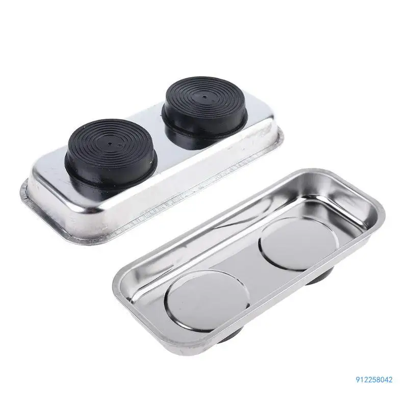 Square Tray Sucker Stainless Steel Strong Permanent Magnet Bowl Drop shipping