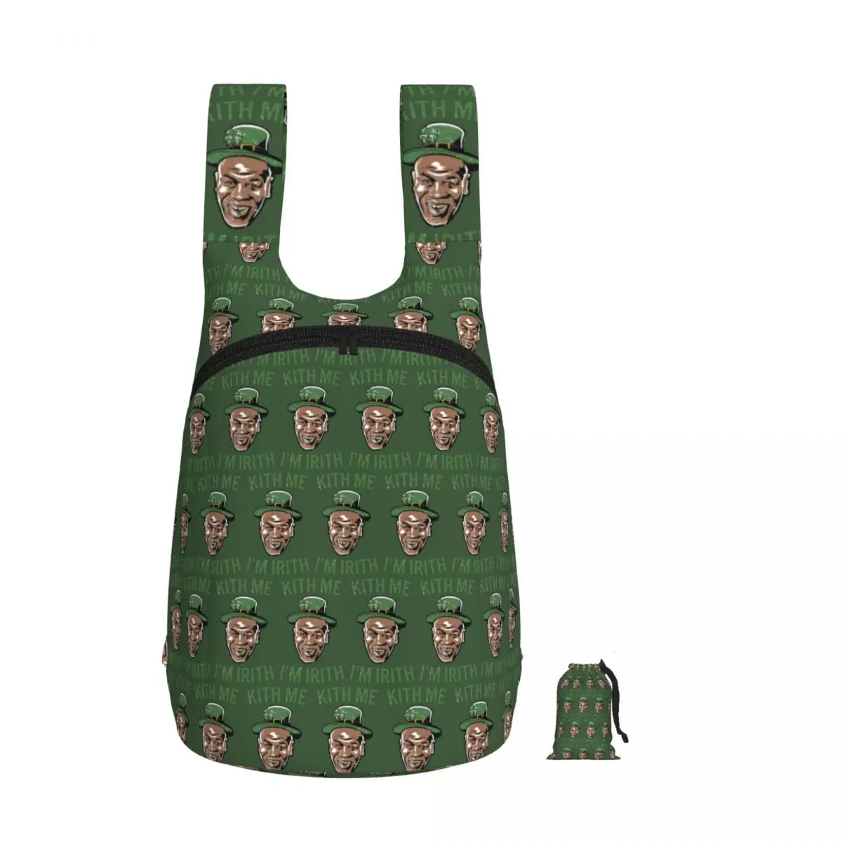 

Kith Me I'm Irith Mike Tyson Backpack Student Storage BookBag Children School Bag Computer Shoulder Bags for Boys Girls
