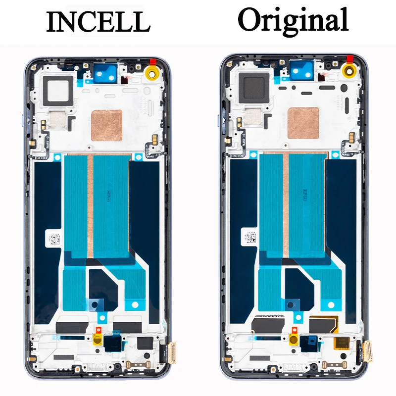 DN2101 DN2103 100% przetestowany wyświetlacz Premium Lcd dla OnePlus Nord 2 5G Wyświetlacz Ekran dotykowy Digitizer Panel Montaż Lcd Scren Z Ramką — zdjęcie produktu 4
