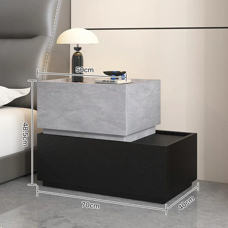 H Simple bedside table, creative freedom, combination cabinet, enlarged wide number, locker, bedroom, modern home