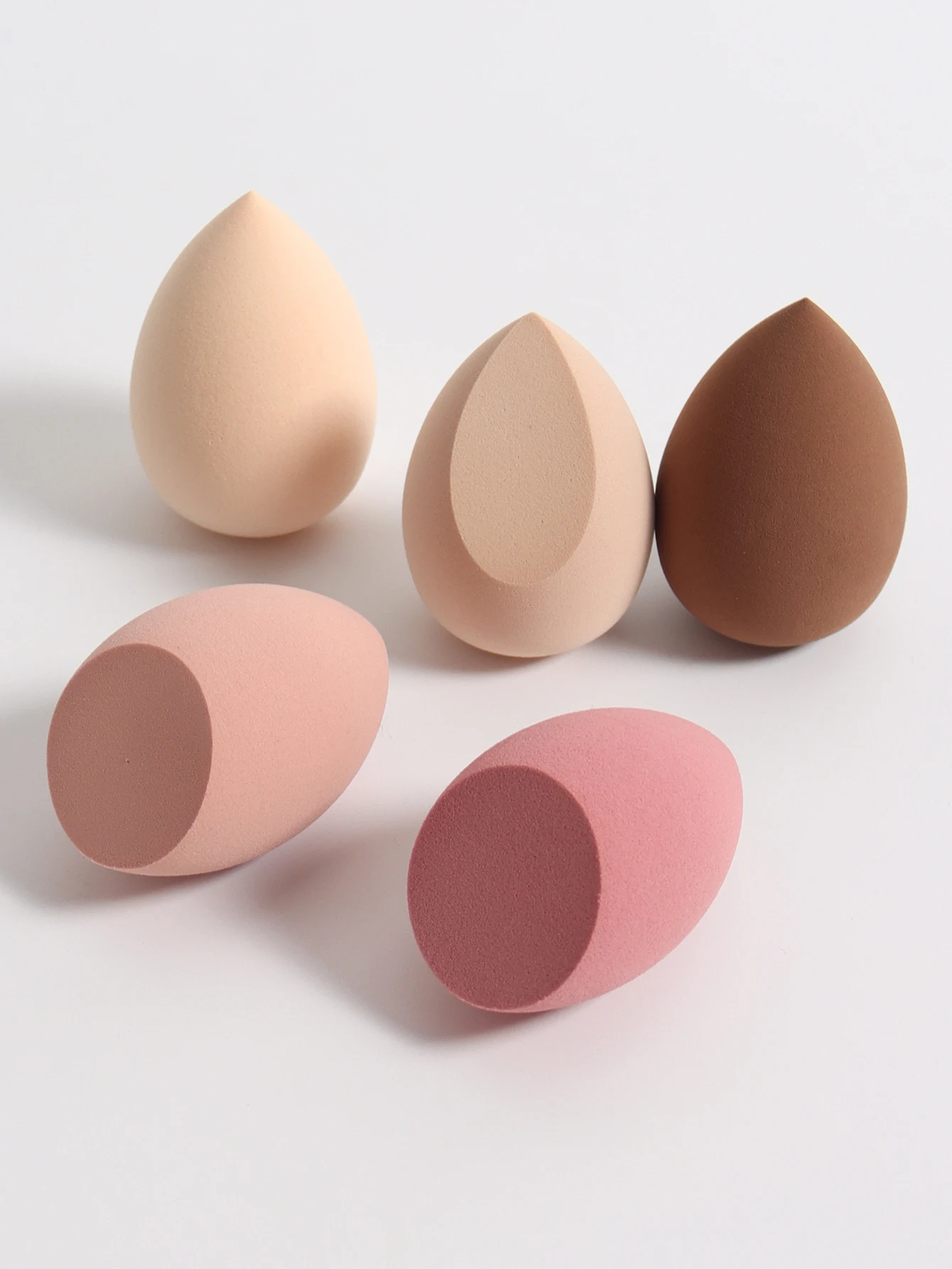 5 Bags of Beauty Eggs Makeup Sponge (Beauty Egg), Foundation Make-Up Mixed Beauty Sponge, Flawless Liquid, Cream and Powder, Mu