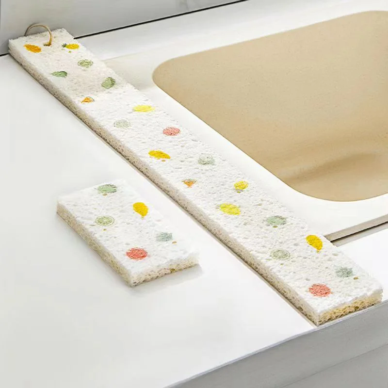 Kitchen Sink Sponges Mat Splash Guard Water Absorbent Mat Dishwashing Sponge Multipurpose Cleaning Sponges for Kitchen Bathroom