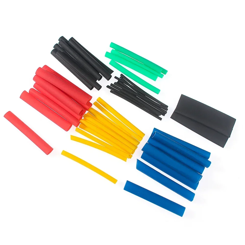 530PCS Heat Shrink Tube Kit Thermoresistant Tubing Heat Shrink Wire Wrapping Electrical Connection Cable Insulation Assorted Kit